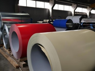 Штрипс с полимерным покрытием PurLite Matt, толщина 0,50 мм, цвет RAL 8004 2 - в «Монолит-Металлопрокат».