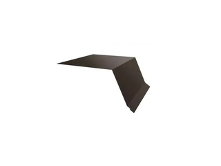 Планка капельник 100х55 0,5 PurLite Мatt RR 32 темно-коричневый